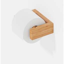 Wireworks Arena Toilet Roll Holder - Bamboo - thumbnail 4