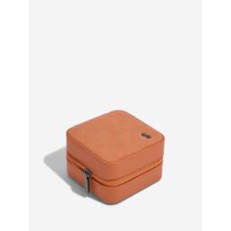 Stackers Canvas Watch & Jewellery Box - Orange Colour: Orange Canvas - thumbnail 4