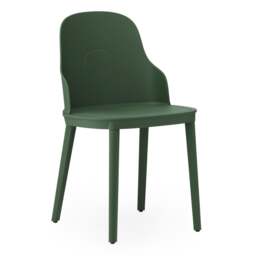Normann Copenhagen Allez Chair - Park Green - Polypropylene Legs - Polyamide Seat Colour: Park Green, Leg Colour: Polypropylene, Seat Option: Polyamid - thumbnail 1
