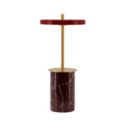 Umage Asteria Move Mini Portable Table Lamp - Red Marble - thumbnail 1