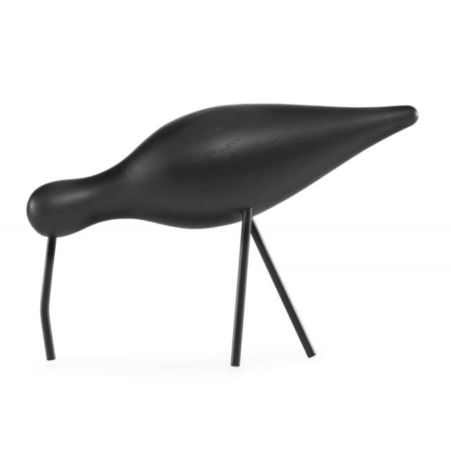 Normann Copenhagen Wooden Shorebird - Large - Black/Black - image 1