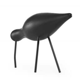 Normann Copenhagen Wooden Shorebird - Large - Black/Black - thumbnail 3