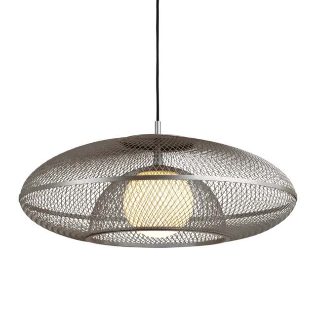 Umage Faraday Pendant Light Shade - Steel Colour: Steel, Size: Large, Cord Set Option: Without Cord Set - image 1