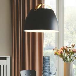 Halo Design Oslo Pendant Lamp - O 40cm - Black Size:  40cm, Colour: Black - thumbnail 2