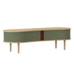 Umage Audacious TV Bench - Oak - Morning Meadows Colour: Morning Meadows