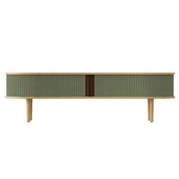 Umage Audacious TV Bench - Oak - Morning Meadows Colour: Morning Meadows - thumbnail 2