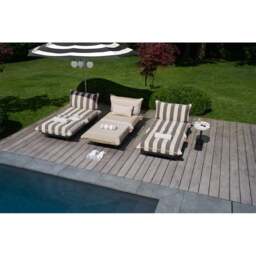 Fatboy Paletti Day Bed - Cacao Stripe - thumbnail 3