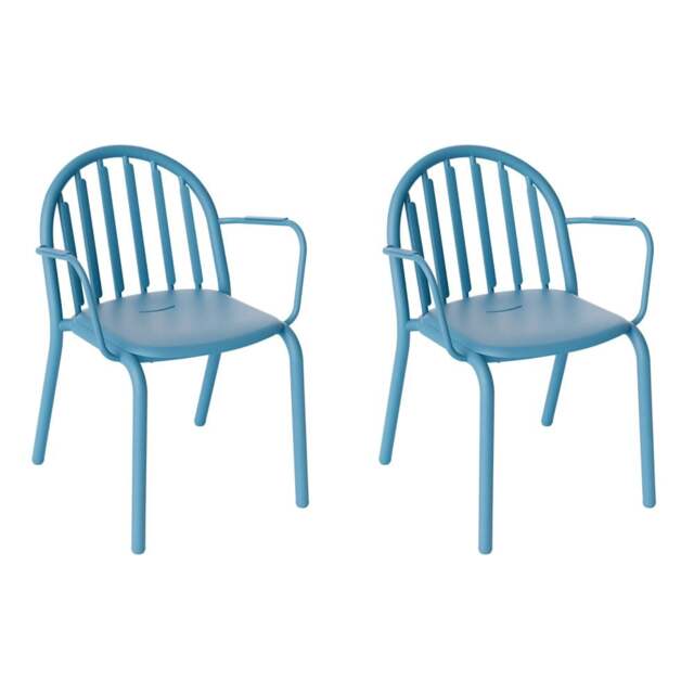 Fatboy Freds Armchair Set - Wave Blue - Set of 2 - image 1