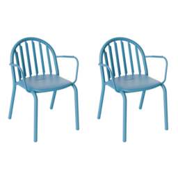Fatboy Freds Armchair Set - Wave Blue - Set of 2 - thumbnail 1