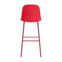 Normann Copenhagen Form Bar Chair - 75cm - Bright Red Shell Colour: Bright Red - thumbnail 4