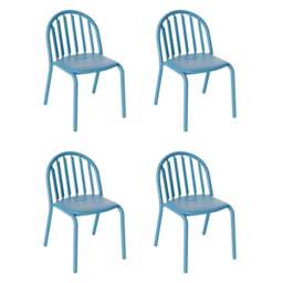 Fatboy Freds Chair Set - Wave Blue - Set of 4