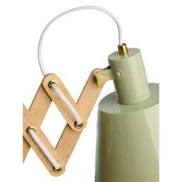 Halo Design Vintage Large Wall Lamp Size:  18cm, Colour: Glossy Green - thumbnail 2