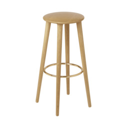Umage The Socialite Bar Stool - Oak Colour: Oak - thumbnail 2