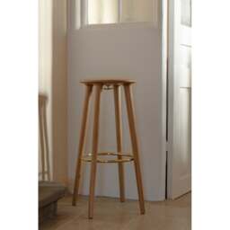 Umage The Socialite Bar Stool - Oak Colour: Oak - thumbnail 4