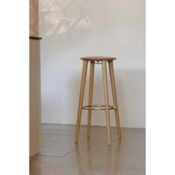 Umage The Socialite Bar Stool - Oak Colour: Oak - thumbnail 5