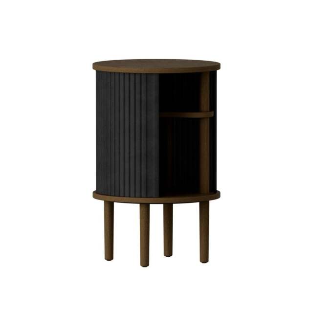 Umage Audacious Side Table - Dark Oak - Charcoal Colour: Charcoal - image 1