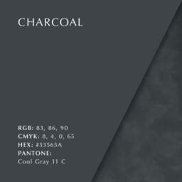 Umage Audacious Side Table - Dark Oak - Charcoal Colour: Charcoal - thumbnail 5