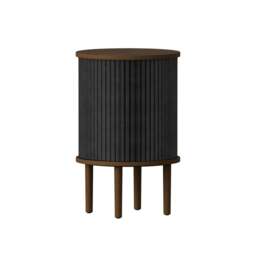 Umage Audacious Side Table - Dark Oak - Charcoal Colour: Charcoal - thumbnail 2