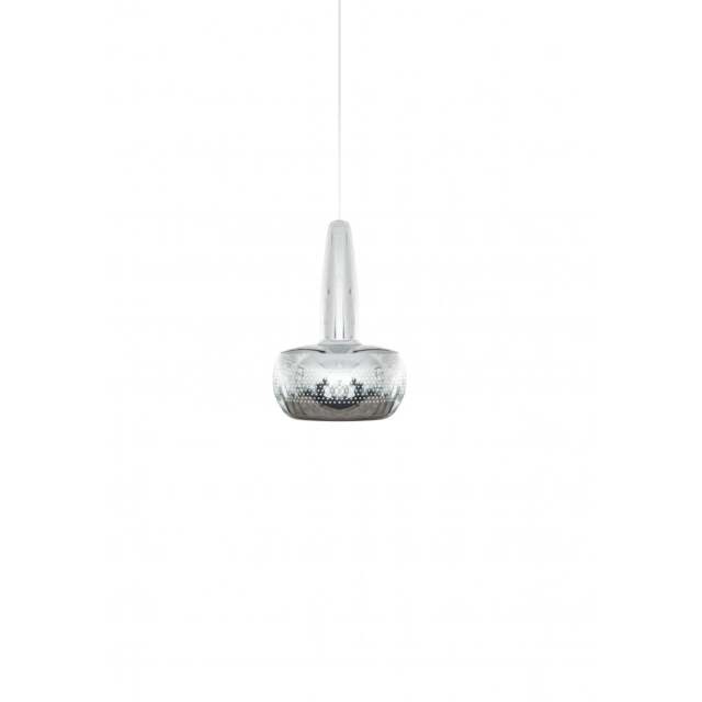Umage Clava Pendant Light Shade - Polished Steel with White Cord Set With or Without Cord Set: With White Cord Set - image 1