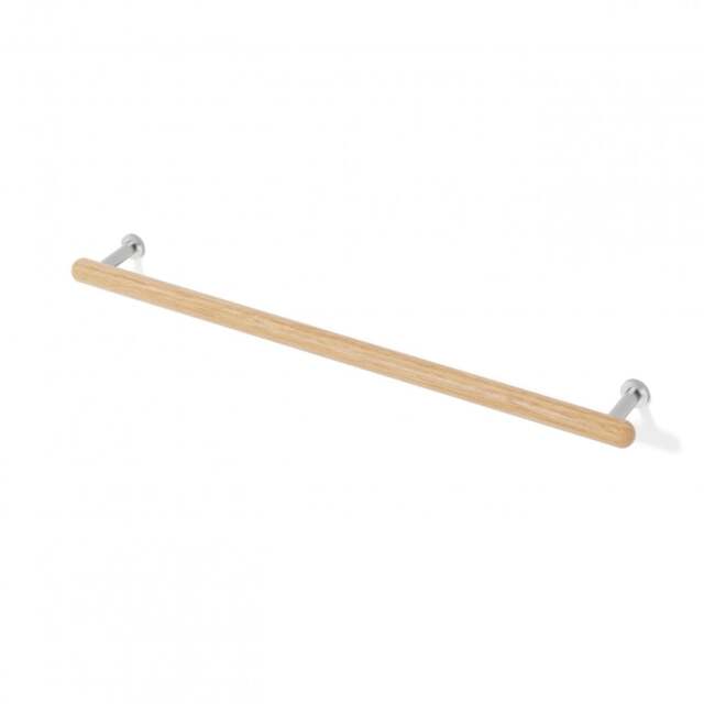 Wireworks Yoku 680 Single Towel Rail - Oak - image 1