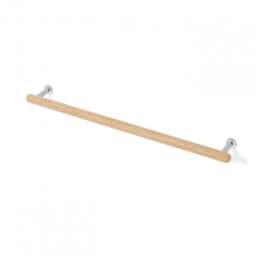 Wireworks Yoku 680 Single Towel Rail - Oak