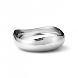 Georg Jensen Cobra Serving Bowl - Mirror Polished Stainless Steel - 280mm Size: Large - thumbnail 2
