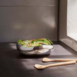 Georg Jensen Cobra Serving Bowl - Mirror Polished Stainless Steel - 280mm Size: Large - thumbnail 5