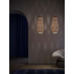 Pilke Lighting Signature 30/70 Pendant Shade - Birch - thumbnail 3
