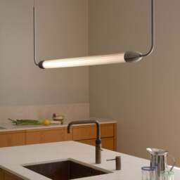 Umage Lemon Squeeze Linear Pendant Lamp Colour: Polished Steel - thumbnail 6