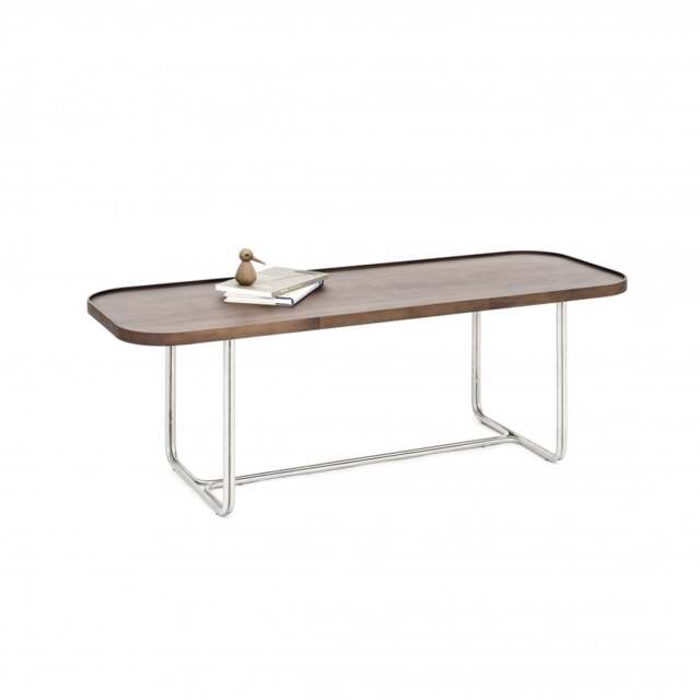 Wireworks DT114 Rectangular Coffee Table - Walnut - image 1