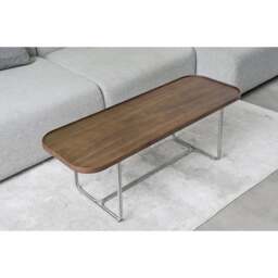 Wireworks DT114 Rectangular Coffee Table - Walnut - thumbnail 7