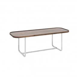 Wireworks DT114 Rectangular Coffee Table - Walnut - thumbnail 2