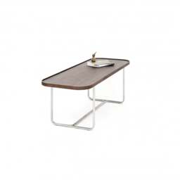 Wireworks DT114 Rectangular Coffee Table - Walnut - thumbnail 6