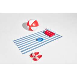 Fatboy Beach Baggy Beach Towel with Pillow - Wave Blue - thumbnail 3
