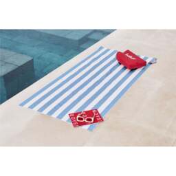 Fatboy Beach Baggy Beach Towel with Pillow - Wave Blue - thumbnail 2