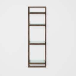 Wireworks Zone Bathroom Wall Shelf - Walnut - thumbnail 7