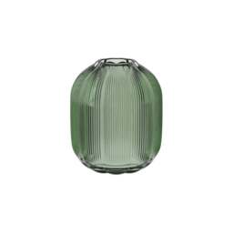 Villeroy & Boch Fleur Glass Vase - Vert - 19cm - thumbnail 1