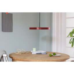 Umage Asteria Plus Pendant Lamp - Ruby Red - Medium - Black Top Colour: Ruby Red, Size: Medium, Style: Black - thumbnail 3