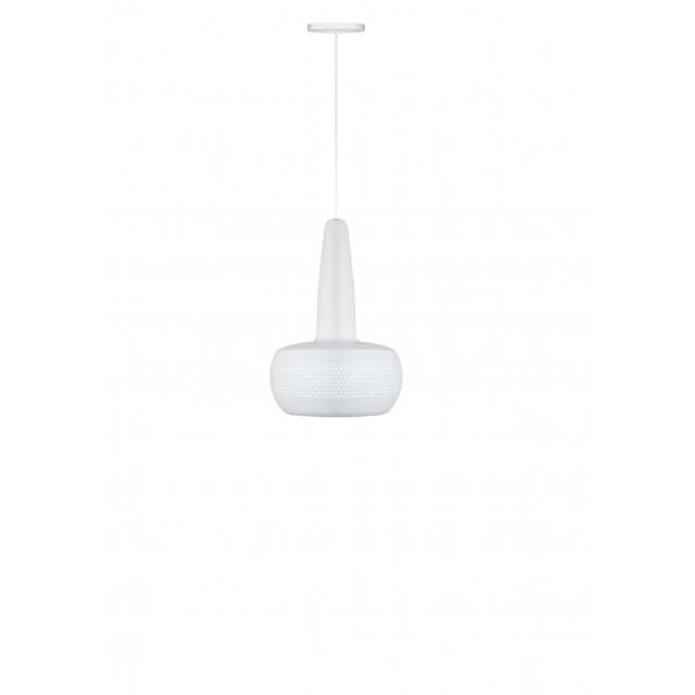 Umage Clava Pendant Light Shade - Matt White with White Rosette Cord Set With or Without Cord Set: With White Rosette Cord Set - image 1