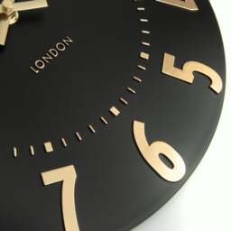 Thomas Kent Mulberry Wall Clock - 20" - Noir Size: 20" - thumbnail 5
