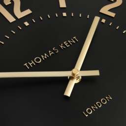Thomas Kent Mulberry Wall Clock - 20" - Noir Size: 20" - thumbnail 6