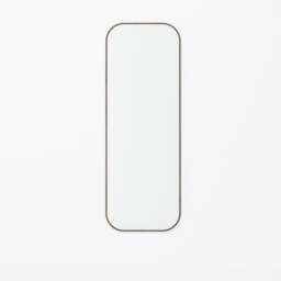 Wireworks Gaze Rectangular Wall Mirror - Walnut