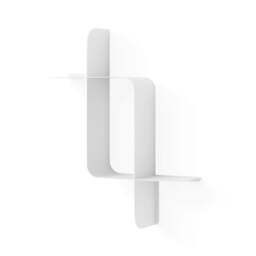 Umbra Montage Metal Wall Shelf - Set of 2 - White - thumbnail 3