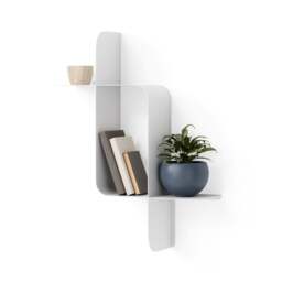 Umbra Montage Metal Wall Shelf - Set of 2 - White - thumbnail 5