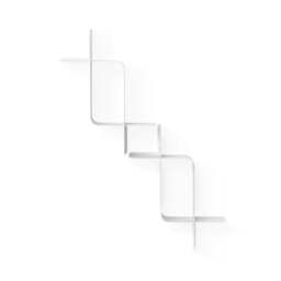 Umbra Montage Metal Wall Shelf - Set of 2 - White - thumbnail 2
