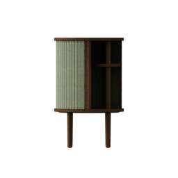 Umage Audacious Side Table - Dark Oak - Morning Meadows Colour: Morning Meadows - thumbnail 2