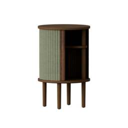 Umage Audacious Side Table - Dark Oak - Morning Meadows Colour: Morning Meadows - thumbnail 1