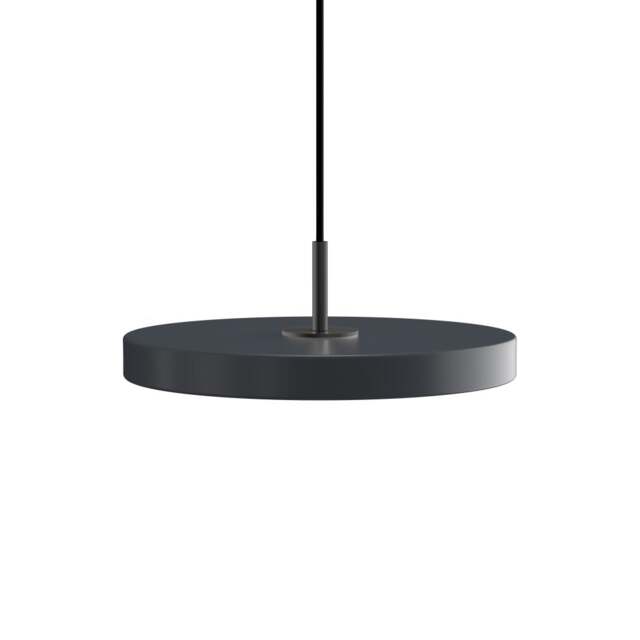 Umage Asteria Mini Pendant Light - Anthracite (plus black detail) Asteria Detail: Black - image 1