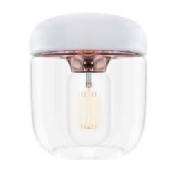 Umage Acorn Pendant Light Shade - White/Polished Copper Bulb Option: With Bulb