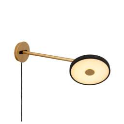 Umage Asteria Wall Light - Long - Black Colour: Black, Mounting: Not Hardwired